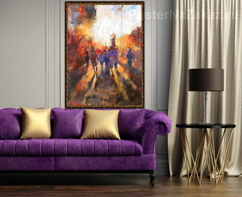 Модульная картина Контражур