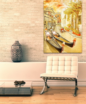 Модульная картина Пейзаж Венеции