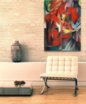 Модульная картина Лисица 