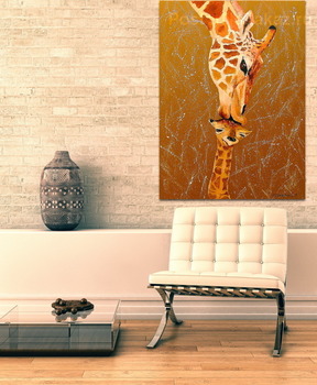 Модульная картина Материнская любовь