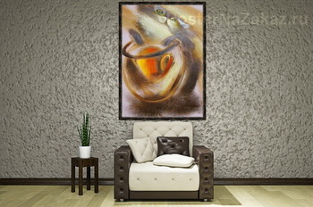 Модульная картина Золотая рыбка