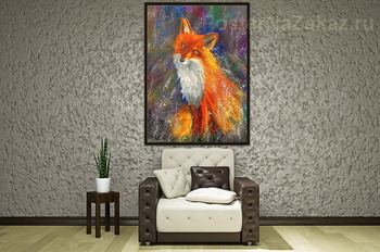 Модульная картина Лисичка