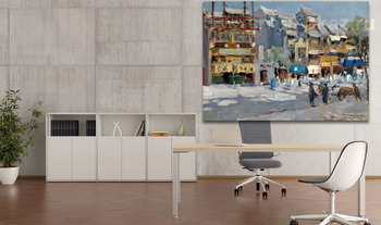 Модульная картина Вид на Пекин