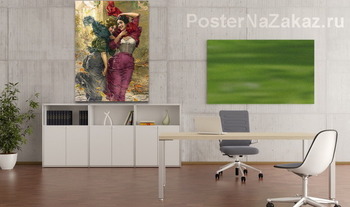 Модульная картина Порыв ветра,сцена 2