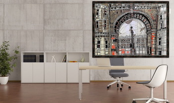 Модульная картина Roofs