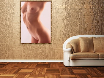 Модульная картина Красивое женское тело.
