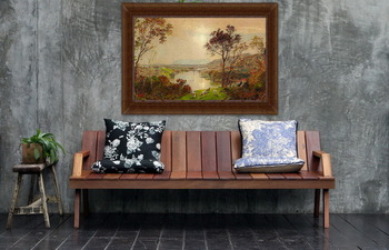 Модульная картина Долина Вайоминг