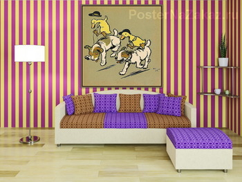 Модульная картина Веселая вечеринка, 1913