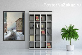 Модульная картина Три тополя на Плющихе