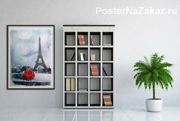 Модульная картина Букет для парижанки  