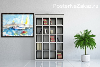 Модульная картина Гонки на Неве