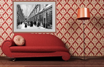 Модульная картина Внутренний вид Пассажа 1900  –  1910