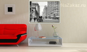 Модульная картина Дирборн-стрит, Чикаго, 1907