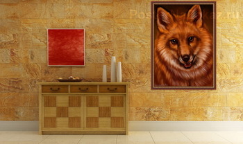 Модульная картина Лиса