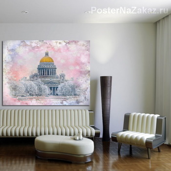 Модульная картина Россия зимой