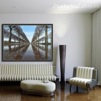 Модульная картина Весна в Петергофе