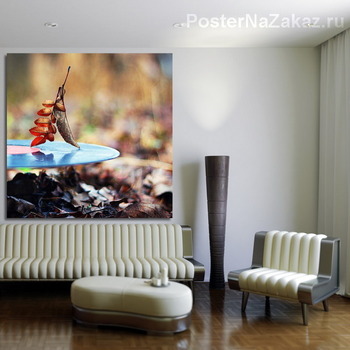 Модульная картина Осенний, прощальный танец