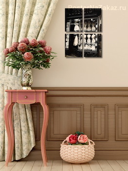 Модульная картина Корсеты (Бульвар-де-Страсбург), 1912