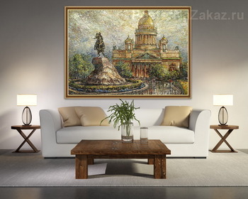 Модульная картина Петра владения монументы