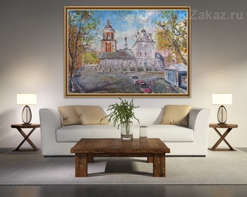 Модульная картина Церковь Иоанна Богослова на Бронной