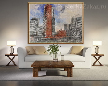 Модульная картина Мегаполис 