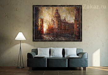 Модульная картина Садовая 55