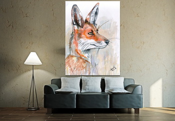 Модульная картина Хитрый лис