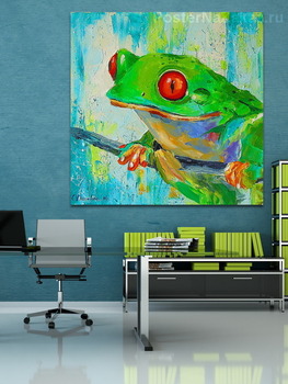 Модульная картина Царевна лягушка