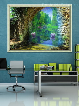 Модульная картина портал в иной мир