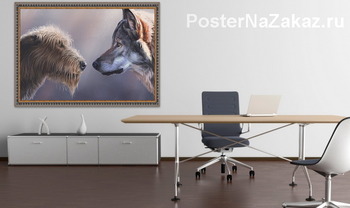 Модульная картина Воины