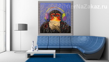 Модульная картина Меломан