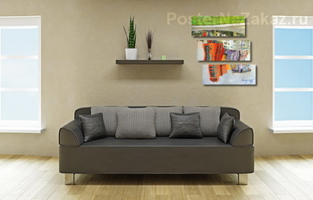 Модульная картина Отражение. Детство.