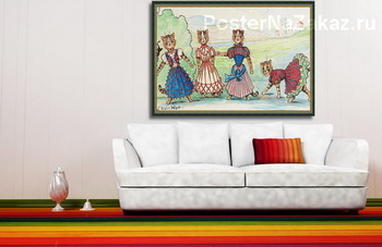 Модульная картина Хор