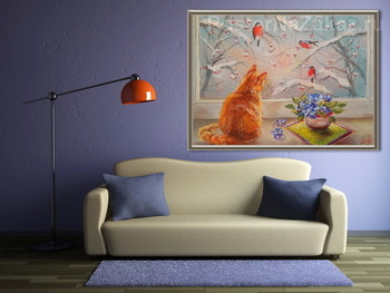 Модульная картина Живой интерес 