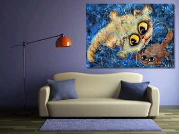 Модульная картина Полет