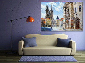 Модульная картина Прага