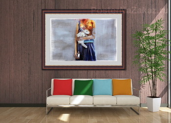 Модульная картина Алиса