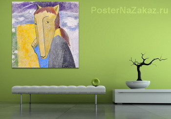 Модульная картина Автопортрет