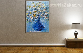 Модульная картина Ромашки летние