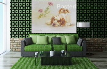 Модульная картина Конечно, сон приятнее, чем тяжелый труд