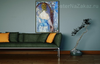 Модульная картина Перед зеркалом