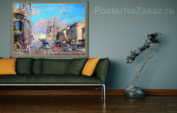 Модульная картина Пешеходный переход