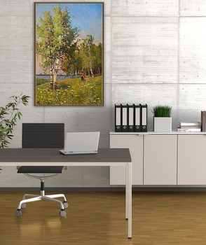 Модульная картина ЛЕТНИЙ ПЕЙЗАЖ