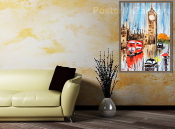 Модульная картина Осенний Лондон