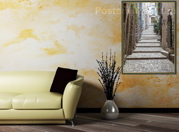 Модульная картина Улочки Сент-Анье