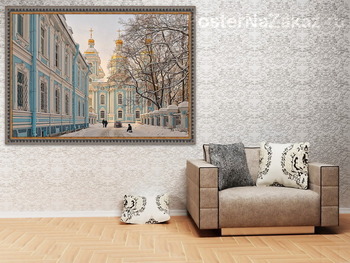 Модульная картина Никольский морской собор.