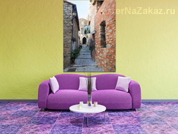 Модульная картина Улочки Горбио