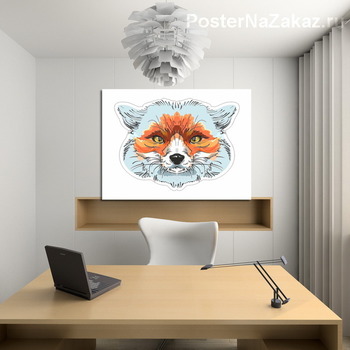 Модульная картина Cunning fox