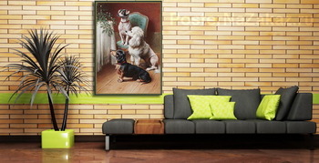 Модульная картина Рождественское угощение