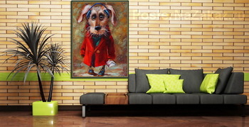 Модульная картина Прохожий